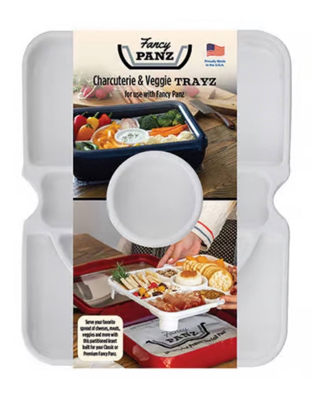 NWT Fancy Panz Charcuterie Insert
